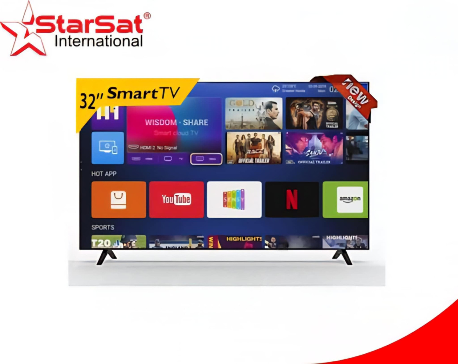 Smart tv 32 inch Starsat