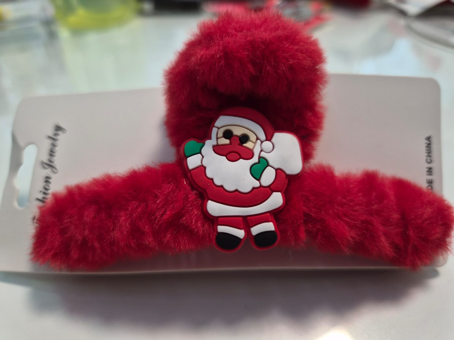 Christmas Santa Claus Hair Clip