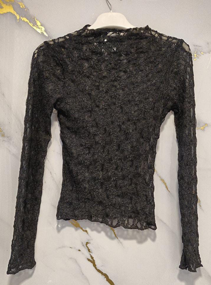 Black Lace Top