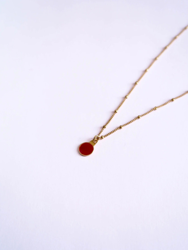 Red Ruby Necklace