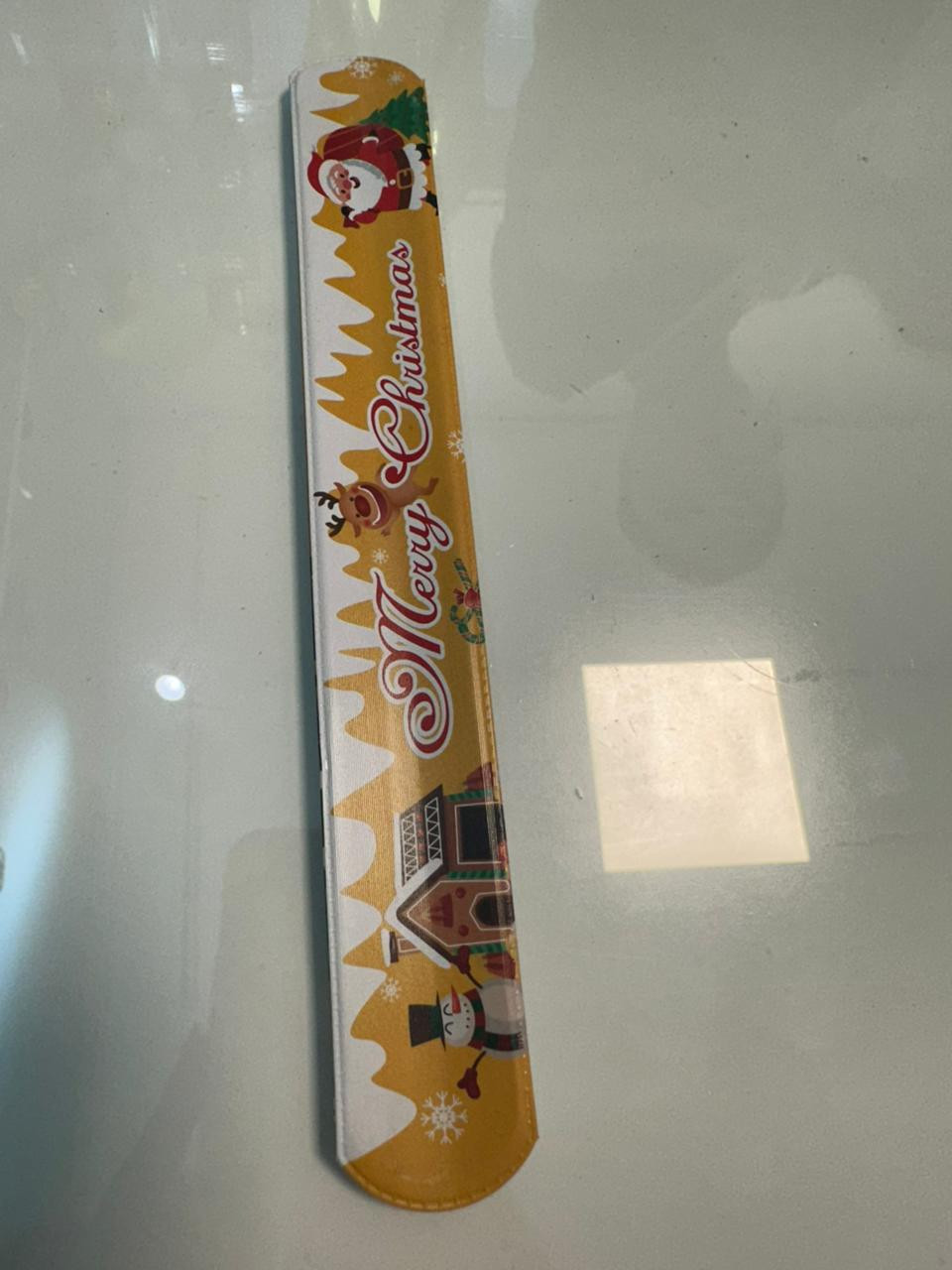 Christmas slap bracelets