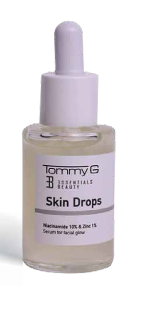 Skin Drops 30ml 10% Niacinamide & Zinc  1% Serum on Face Skin