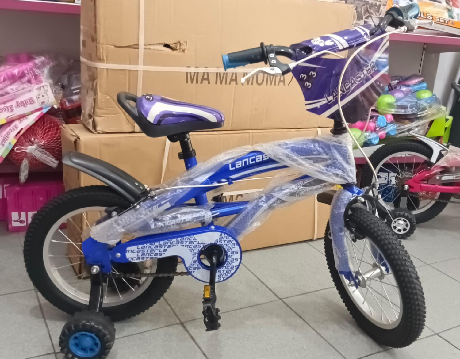 Kids Bike Boys and Girls with Detachable Training Wheels